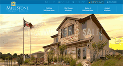 Desktop Screenshot of mymilestone.com